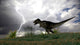Tyrannosaurus Rex Hunting Open Wall Decal Design 2