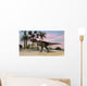 Tyrannosaurus Rex Hunting Tropical Wall Decal Design 3