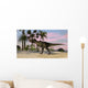 Tyrannosaurus Rex Hunting Tropical Wall Decal Design 3