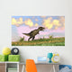 Tyrannosaurus Rex Hunting Open Wall Decal Design 1