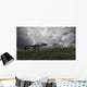 Utahraptor Running across Open Wall Decal Design 2