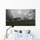 Utahraptor Running across Open Wall Decal Design 2