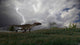 Utahraptor Running across Open Wall Decal Design 2