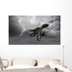 Utahraptor Running across Desert Wall Decal Design 2