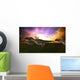 Three Utahraptors Running across Wall Decal Design 5