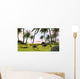 Two Gigantoraptors Running across Wall Decal Design 2