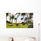 Two Gigantoraptors Running across Wall Decal Design 2