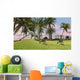 Dilophosaurus Chasing Two Gigantoraptors Wall Decal