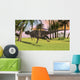 Ceratosaurus Running across Field Wall Decal Design 3