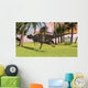 Ceratosaurus Running across Field Wall Decal Design 3