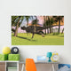 Ceratosaurus Running across Field Wall Decal Design 3