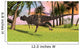 Ceratosaurus Running across Field Wall Decal Design 3