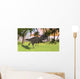 Ceratosaurus Running across Field Wall Decal Design 1