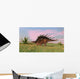 Kentrosaurus Walking across Prehistoric Wall Decal Design 7