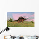 Kentrosaurus Walking across Prehistoric Wall Decal Design 7