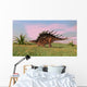 Kentrosaurus Walking across Prehistoric Wall Decal Design 7