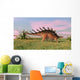 Kentrosaurus Walking across Prehistoric Wall Decal Design 6