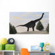 Large Brachiosaurus amongst Pine Wall Decal