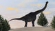 Large Brachiosaurus amongst Pine Wall Decal