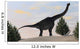 Large Brachiosaurus amongst Pine Wall Decal