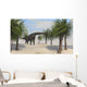 Large Brachiosaurus Grazing Trees Wall Decal Design 2
