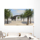Large Brachiosaurus Grazing Trees Wall Decal Design 2