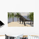 Large Brachiosaurus Grazing Trees Wall Decal Design 1