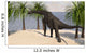 Large Brachiosaurus Grazing Trees Wall Decal Design 1