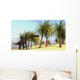 Large Brachiosaurus Grazing Wall Decal Design 4