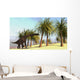Large Brachiosaurus Grazing Wall Decal Design 4