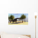 Large Brachiosaurus Grazing Wall Decal Design 3