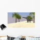 Large Brachiosaurus Tropical Environment Wall Decal Design 3