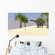 Large Brachiosaurus Tropical Environment Wall Decal Design 3