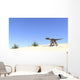 Utahraptor Desert Landscape Wall Decal Design 2