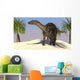 Large Dicraeosaurus Tropical Environment Wall Decal