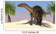Large Dicraeosaurus Tropical Environment Wall Decal