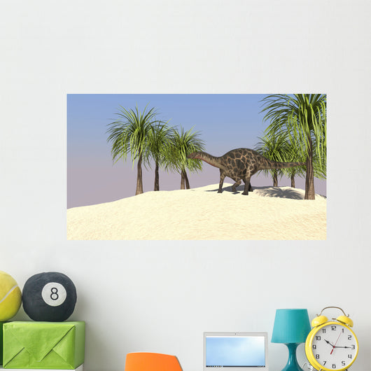 Dicraeosaurus Tropical Environment Wall Decal