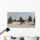 Dicraeosaurus Walking Prehistoric Environment Wall Decal