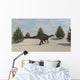 Dicraeosaurus Walking Prehistoric Environment Wall Decal