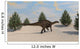 Dicraeosaurus Walking Prehistoric Environment Wall Decal