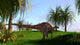Dicraeosaurus Walking across Field Wall Decal Design 1