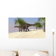 Dicraeosaurus Walking Tropical Environment Wall Decal Design 5