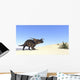 Einiosaurus Walking across Barren Wall Decal Design 2