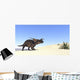 Einiosaurus Walking across Barren Wall Decal Design 2