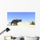Einiosaurus Walking across Barren Wall Decal Design 2