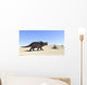 Einiosaurus Walking across Barren Wall Decal Design 1