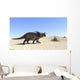 Einiosaurus Walking across Barren Wall Decal Design 1