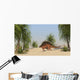 Kentrosaurus Walking Tropical Environment Wall Decal Design 2