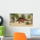 Kentrosaurus Walking Tropical Environment Wall Decal Design 1