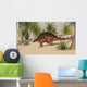 Kentrosaurus Walking Tropical Environment Wall Decal Design 1